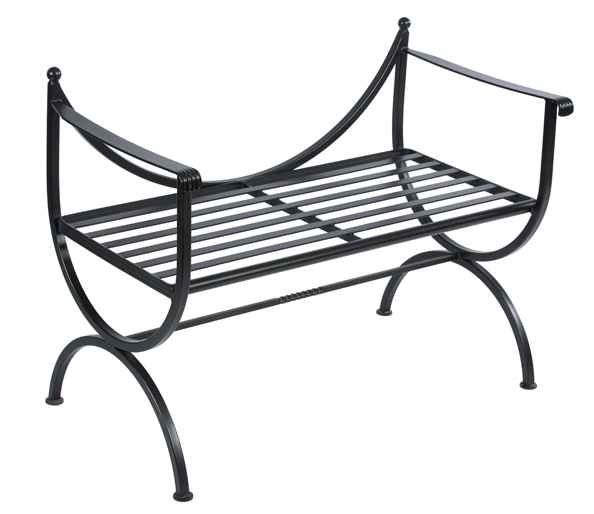 Windsor Metal Bench Bennington Furniture